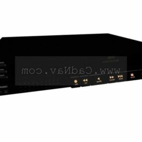 Vhs Video Home System-apparaat 3D-model