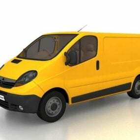 Mô hình 3d Opel Movano Van
