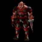 Orc Warrior Character