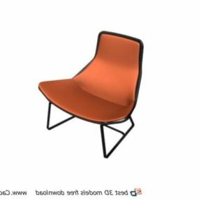 Outdoor Fabric Accent Chair Furniture 3d model