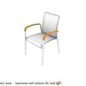 Outdoor Plastic Chair Furniture 3d model