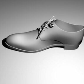 דגם תלת מימד של נעלי אוקספורד