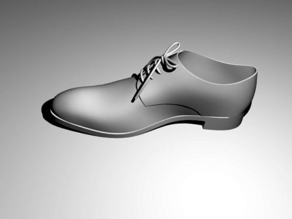 Oxford Shoe Free 3d Model - .Ma, Mb - Open3dModel