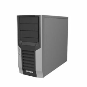 Pc Tower Case 3d-modell