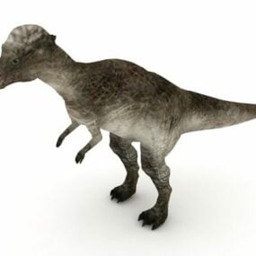 Pachycephalosaurus Dinosaur Animal 3d-modell