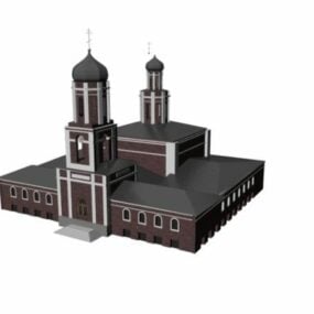 Predial Palace Building 3d model