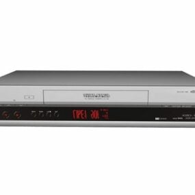 パナソニック スーパー VHS レコーダー 3D モデル