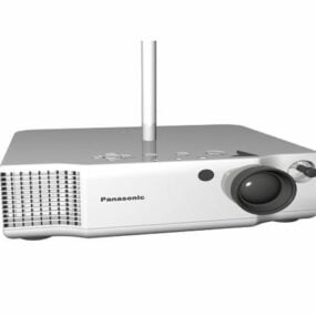 Panasonic projektor 3d-modell