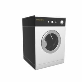 Mô hình máy giặt Panasonic 3d