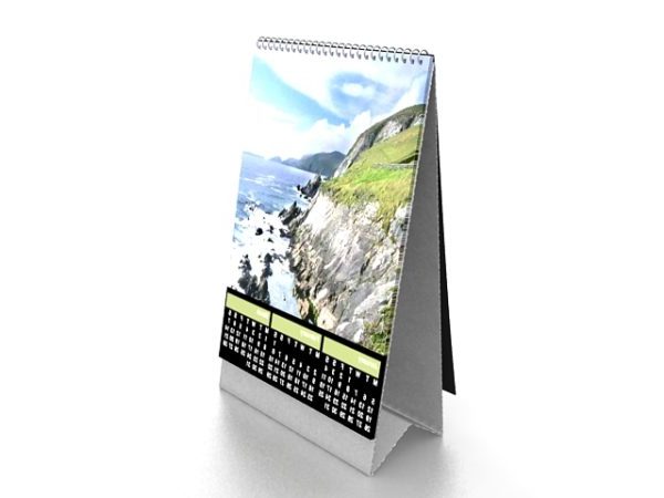 Paper Desk Calendar Free 3d Model Max Vray Open3dmodel 110474