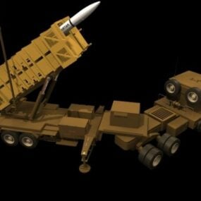 Patriot Missile 3d model