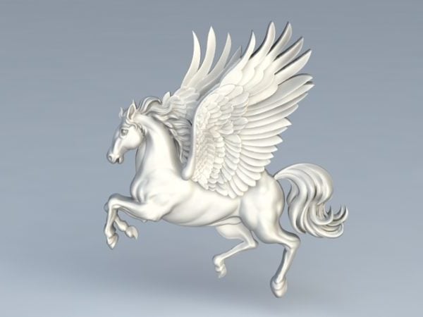 Pegasus skulptur