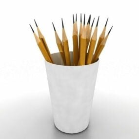 Тримач для олівців для ручок 3d модель