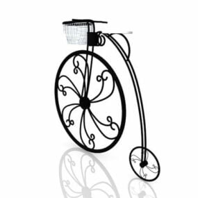 Penny-farthing Bicycle 3d model