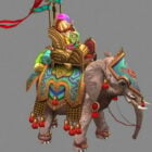 Éléphant de guerre de l'empire perse