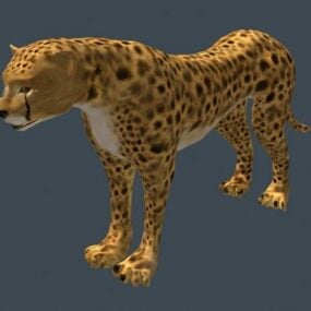 Persian Leopardanimal 3d model