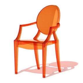 نموذج ثلاثي الأبعاد لأثاث كرسي فيليب ستارك جوست