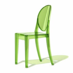 Philippe Starck Ghost Chair Furniture 3D-malli