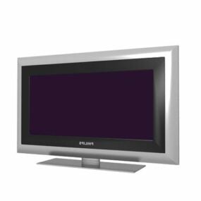 Modello 3d di TV a schermo piatto Philips