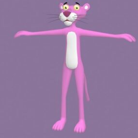 Pink Panther 3d model