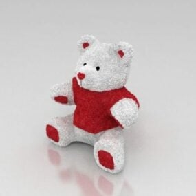 Плюшева іграшка Ведмідь 3d модель