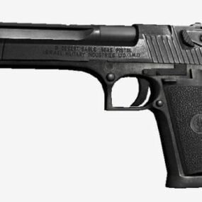 Polispistol 3d-modell