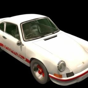 3d модель спортивного автомобіля Porsche Carrera Gt