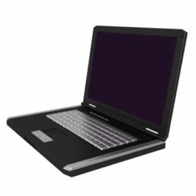 3д модель портативного ноутбука