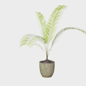 Ingemaakte palmboom 3D-model