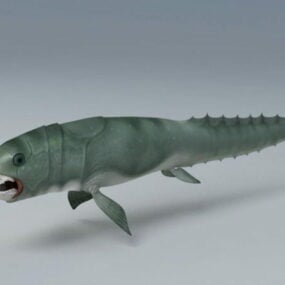 Prehistoric Fish 3d model