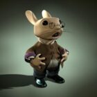 Profesor Conejo Animación Rig