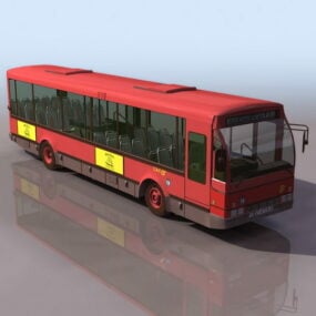 Model 3D autobusu publicznego