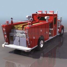 Pumper Apparatus รถดับเพลิงโมเดล 3 มิติ
