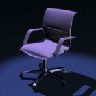 Purple Revolving Chair