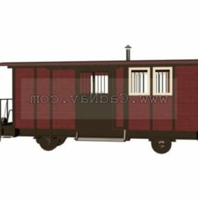 Railway Carriage 3d model