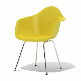 مبل صندلی راحتی Eames Dax مدل سه بعدی