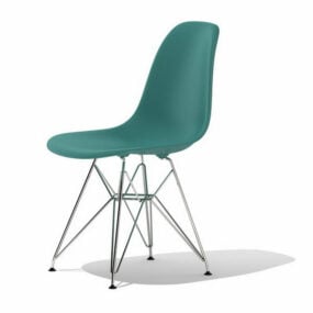 Møbler Eames Dsr Plastic Chair 3d model