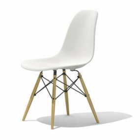 Furniture Eames Dsw Chair 3d model