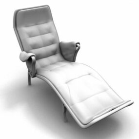 Rozkładany fotel wypoczynkowy Model 3D