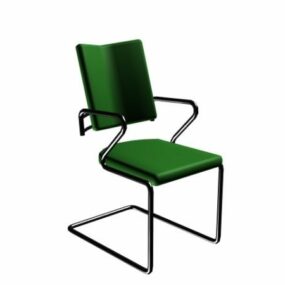 Rozkładane krzesło wspornikowe Model 3D