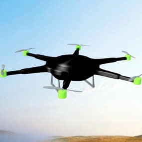 3d модель рекреаційного дрона