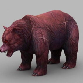 Red Bear 3d-modell