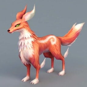 Red Fox Anime 3d model