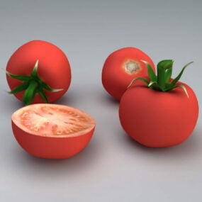 Rote Tomaten 3D-Modell