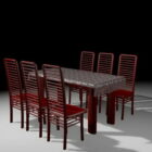 Red Dining Room Sets