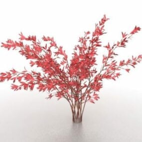 مدل سه بعدی گیاه برگ شبدر