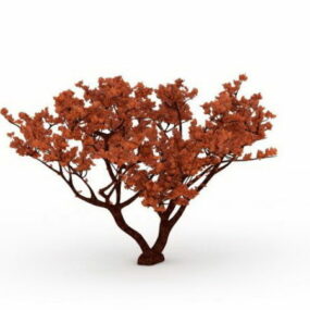 Red Tree 3d model