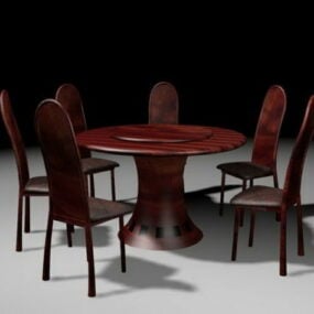 Redwood Dining Room Sets 3d-modell