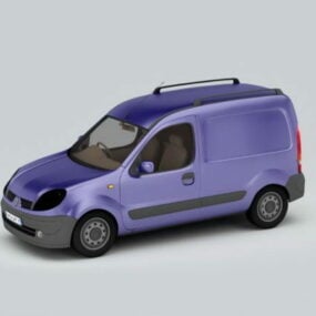 Mô hình 3d nhỏ gọn của Renault Kangoo