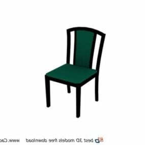 Restaurant Sheraton Chair Furniture 3d model